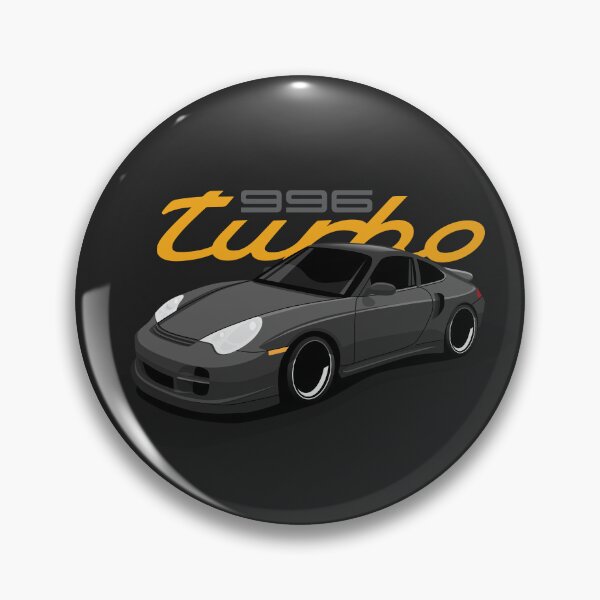 Artikelvorschau, 2004 Schwarzer Porsche 996 911 Turbo Abbildung entworfen und verkauft von blackdogshop.