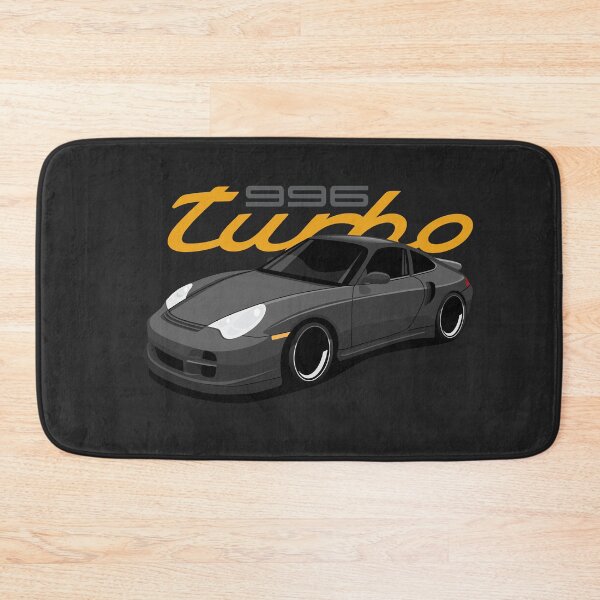 Item preview, Ilustración del Porsche 996 911 turbo negro del año 2004 designed and sold by blackdogshop.