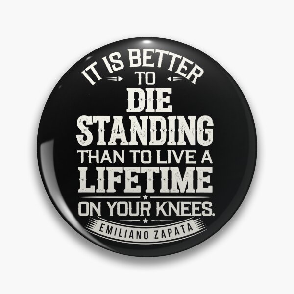 Item preview, One of Emiliano Zapata's most famous quotes Vintage Lettering  designed and sold by FelineFrenzyArt.