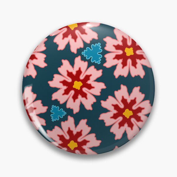 Item preview, Seamless Retro Flowers designed and sold by Charmy Design.