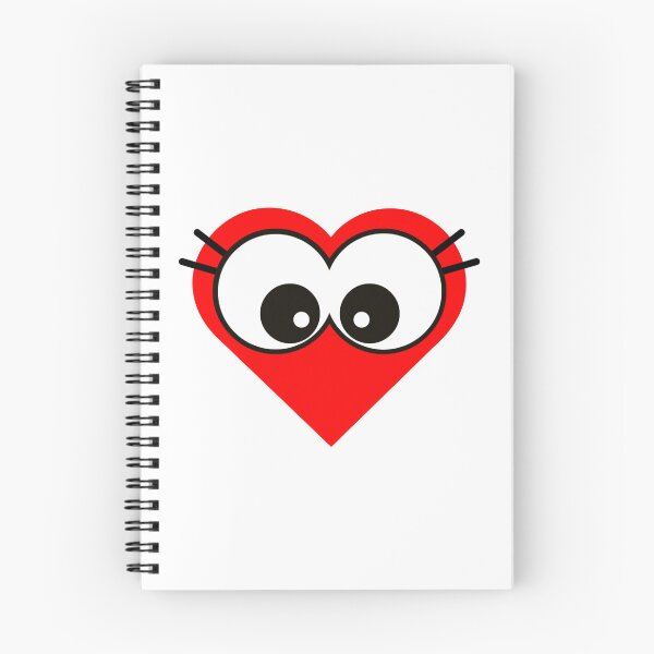 Item preview,  Joyful Red Cartoon Heart with Adorable Big Eyes designed and sold by larissa-myrie.