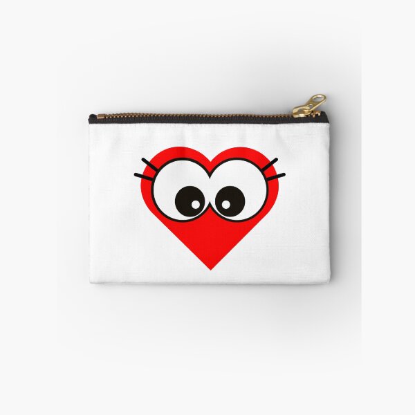 Item preview,  Joyful Red Cartoon Heart with Adorable Big Eyes designed and sold by larissa-myrie.