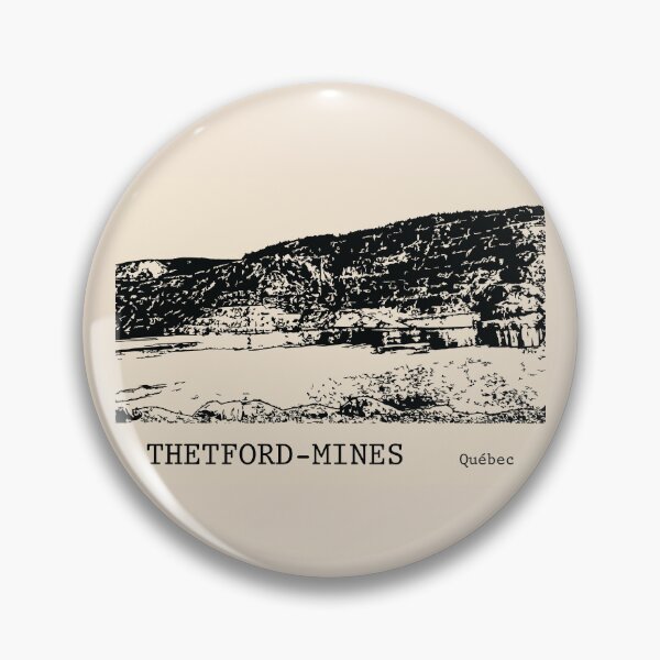 Item preview, Thetford-Mines Québec designed and sold by Lakeric Cityscapes.