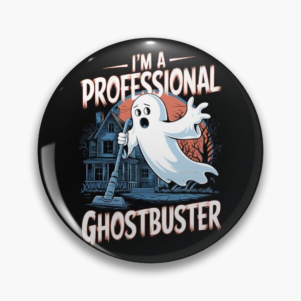 Item preview, I’m A Professional Ghostbuster Funny Ghost Design designed and sold by Quirky Shirts.