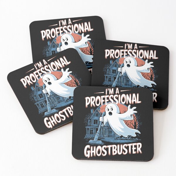 Item preview, I’m A Professional Ghostbuster Funny Ghost Design designed and sold by Quirky Shirts.