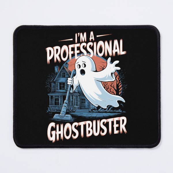Item preview, I’m A Professional Ghostbuster Funny Ghost Design designed and sold by Quirky Shirts.