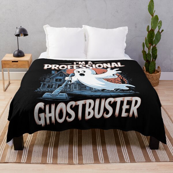 Item preview, I’m A Professional Ghostbuster Funny Ghost Design designed and sold by Quirky Shirts.