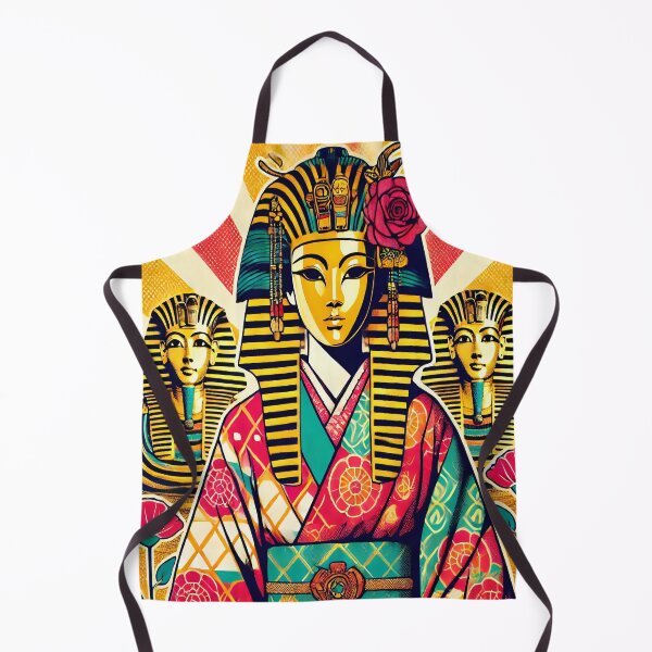 Item preview, Pharaoh Geisha Pop Art designed and sold by SakuraJapanArt.