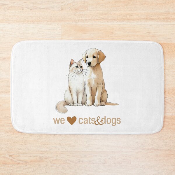 Item preview, We love Cats and Dogs, Unique and Cute designed and sold by villacreativa.