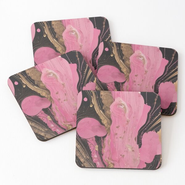 Item preview, Pink, gold and black collage designed and sold by GasconyPassion.