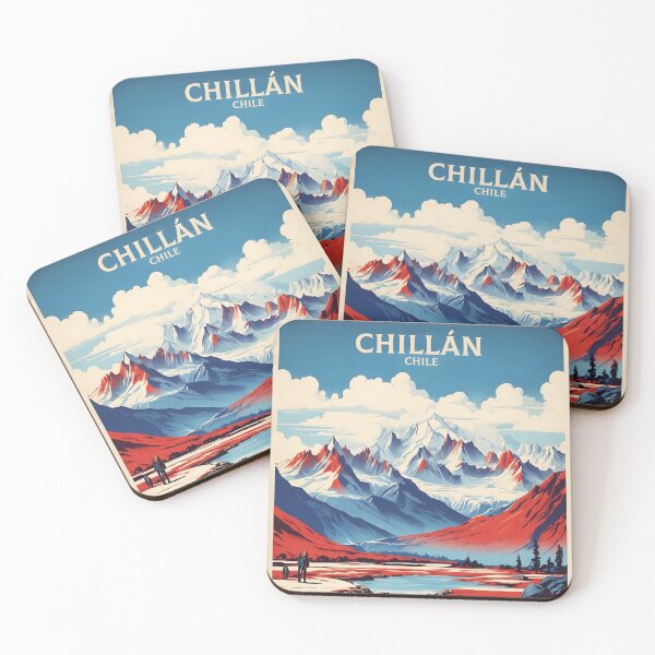 Item preview, Chillan Chile Retro Vintage Poster Tourism  designed and sold by TravelersGems.