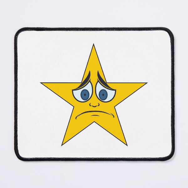 Item preview, STAR, Sad Yellow Blue Eyed Star designed and sold by larissa-myrie.