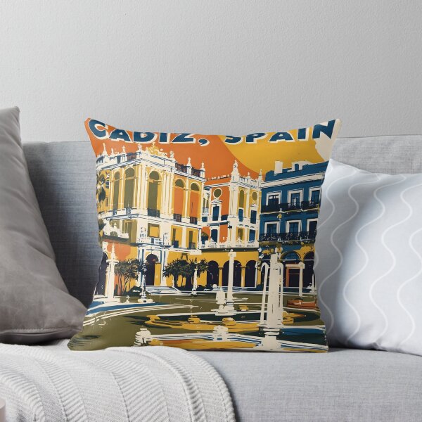 Item preview, Cadiz Spain Vintage Travel Tourism designed and sold by TravelersGems.