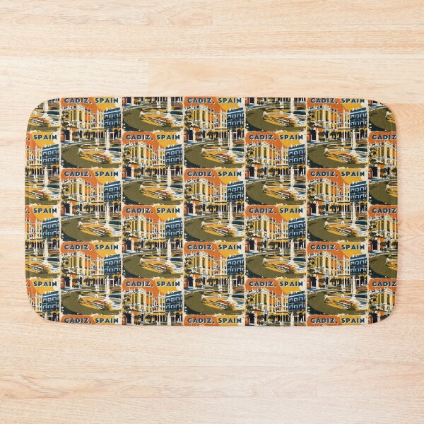 Item preview, Cadiz Spain Vintage Travel Tourism designed and sold by TravelersGems.