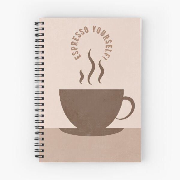 Item preview, Esspresso Yourself! Earthly color-toned cup of coffee silhouette designed and sold by Jacobs-Media.