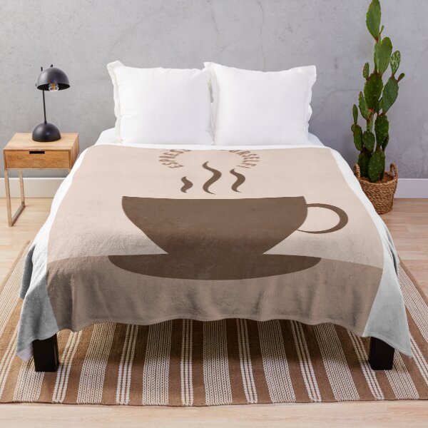 Item preview, Esspresso Yourself! Earthly color-toned cup of coffee silhouette designed and sold by Jacobs-Media.