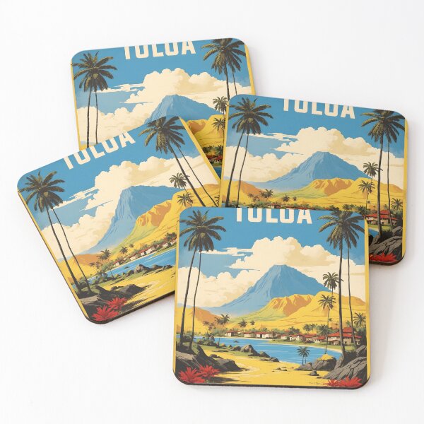 Item preview, Tulua Colombia Retro Vintage Poster Tourism  designed and sold by TravelersGems.