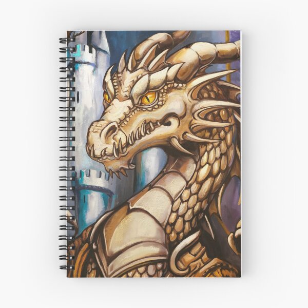 Item preview, Fantasy Medieval Dragon and Castle designed and sold by AndyKArt.