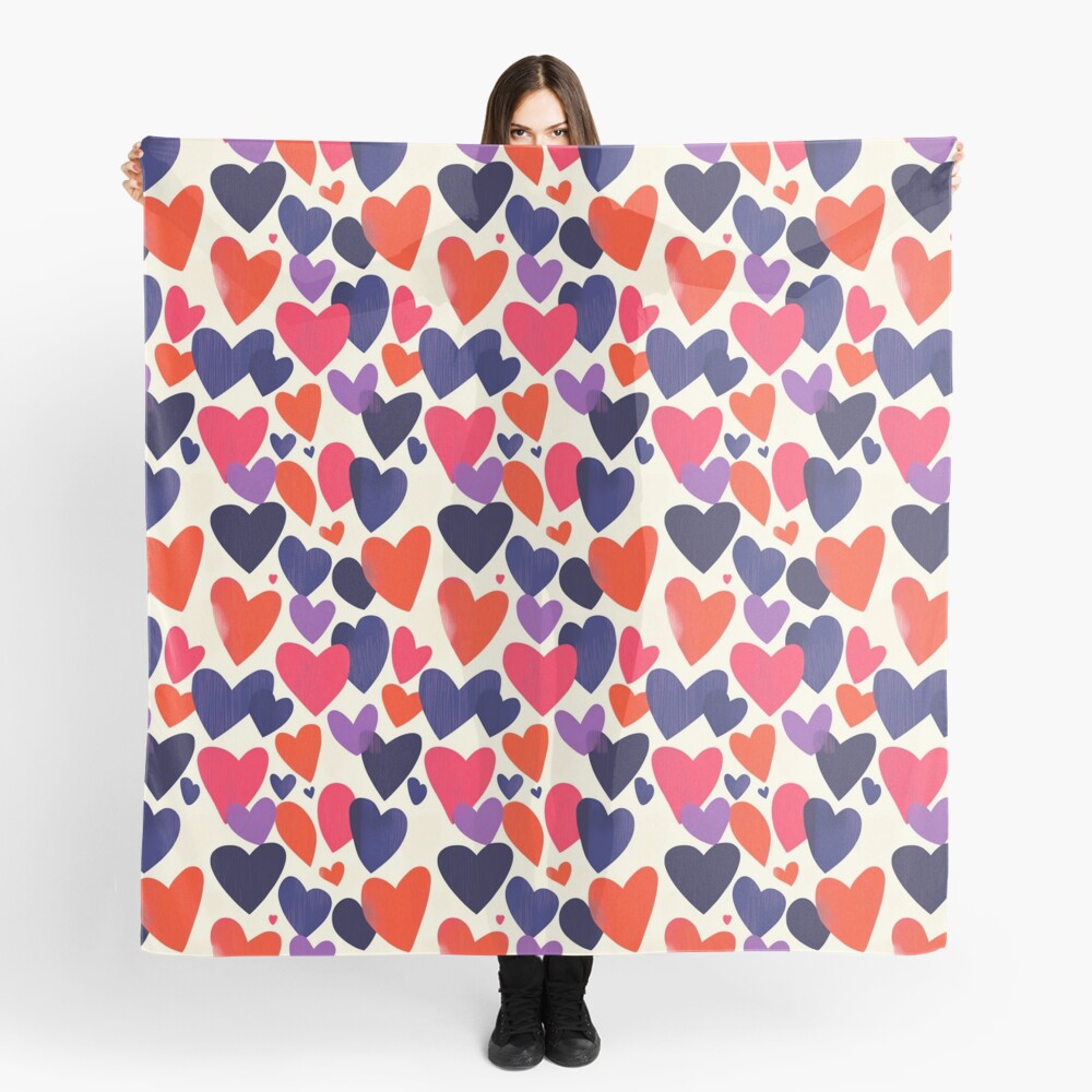 Scarf: Animated color, easy drape