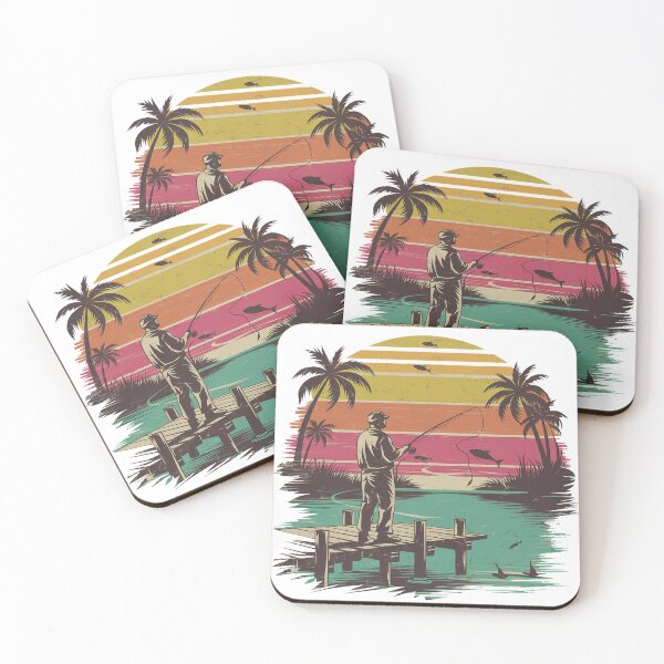 Item preview, Sunset Angler designed and sold by DabrowskiDesign.
