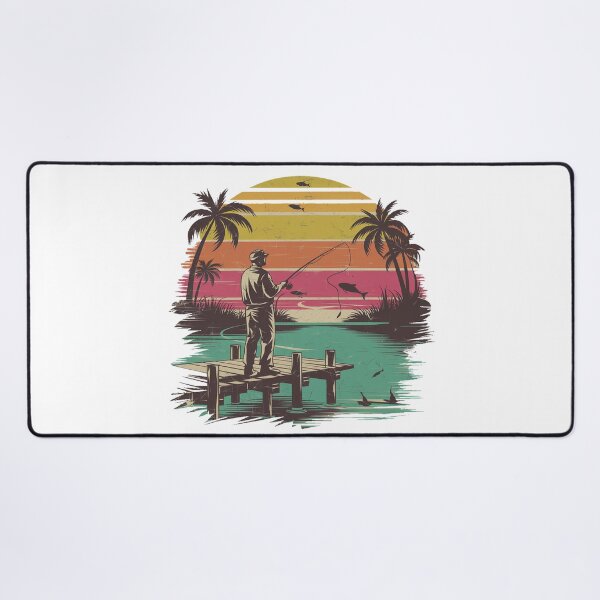 Item preview, Sunset Angler designed and sold by DabrowskiDesign.