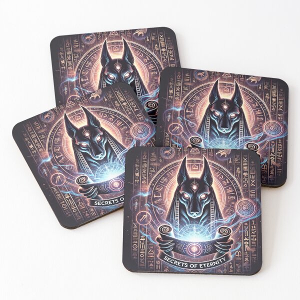 Item preview, Secrets of Eternity Anubis with the Sacred Scroll of Knowledge designed and sold by Pattamo1.