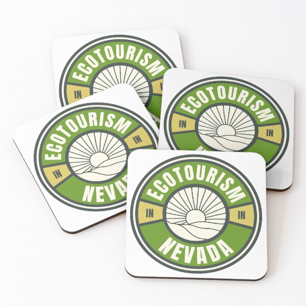Item preview, Ecotourism in Nevada USA Green Logo designed and sold by Vintage-TM.