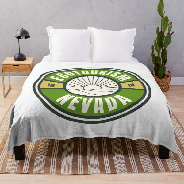 Item preview, Ecotourism in Nevada USA Green Logo designed and sold by Vintage-TM.