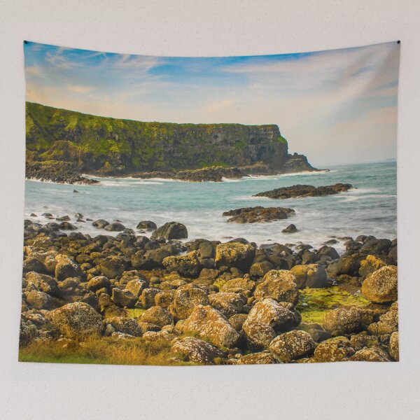 Item preview, Giant’s Causeway Shoreline and Mountains designed and sold by KMNscapes – Ireland Prints & Beyond.