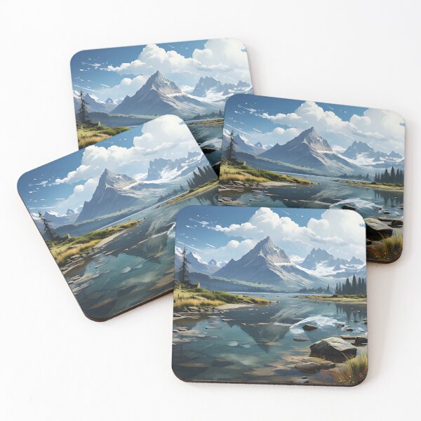 Item preview, Wilderness - Maligne Lake designed and sold by KootenayDesigns.