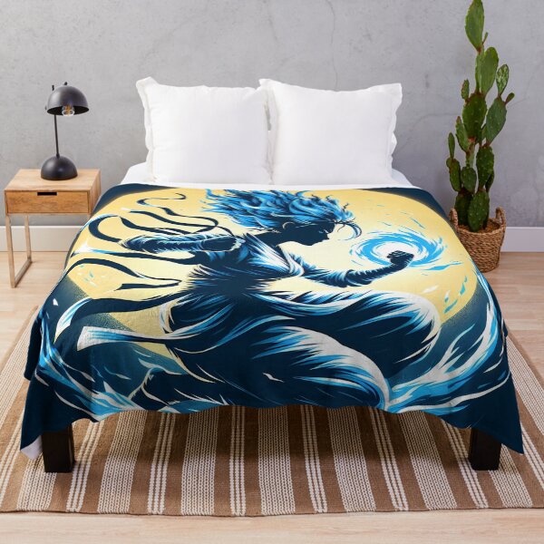 Item preview, Blue Fire Elemental, Ai Generated Art designed and sold by ACC .