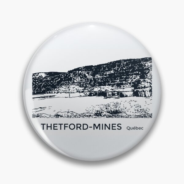 Item preview, Thetford-Mines Québec designed and sold by Lakeric Cityscapes.