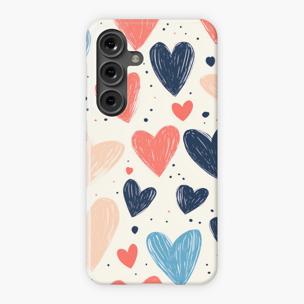 Hand-Drawn Heart Doodles, Sketchbook Charm