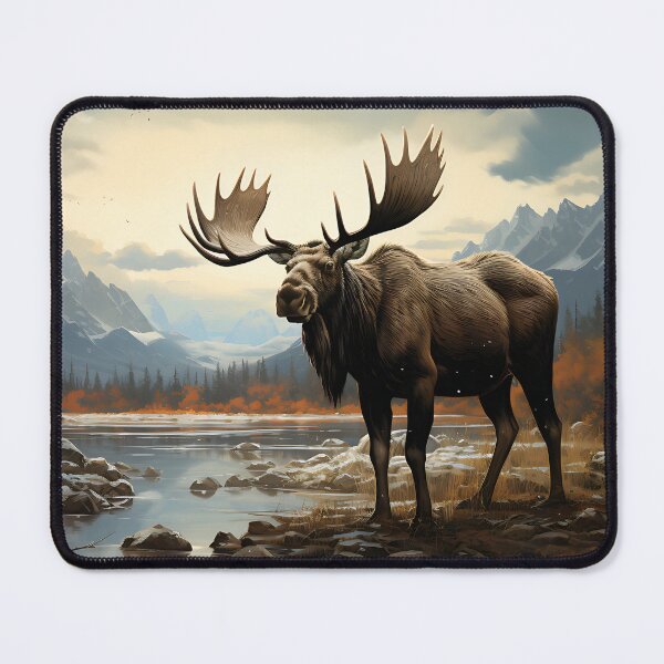Item preview, Wilderness - Moose designed and sold by KootenayDesigns.