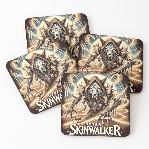 Item preview, Desert Skinwalker Mysterious Shapeshifter Amidst the Sandstorm designed and sold by Pattamo1.