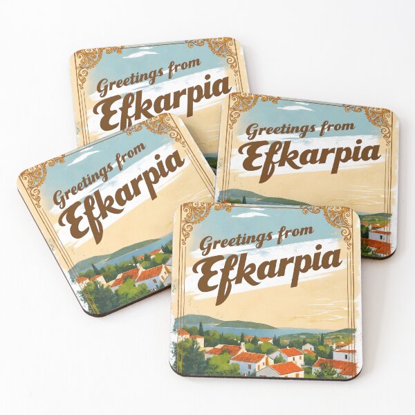 Item preview, Efkarpia Central Macedonia Greece Postcard Vintage Retro Travel Vintage designed and sold by TravelPostcardGems.