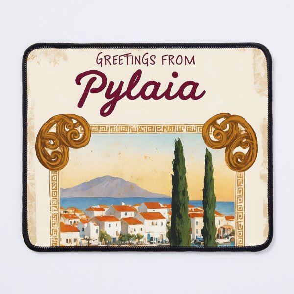 Item preview, Pylaia Central Macedonia Greece Postcard Vintage Retro Travel Vintage designed and sold by TravelPostcardGems.