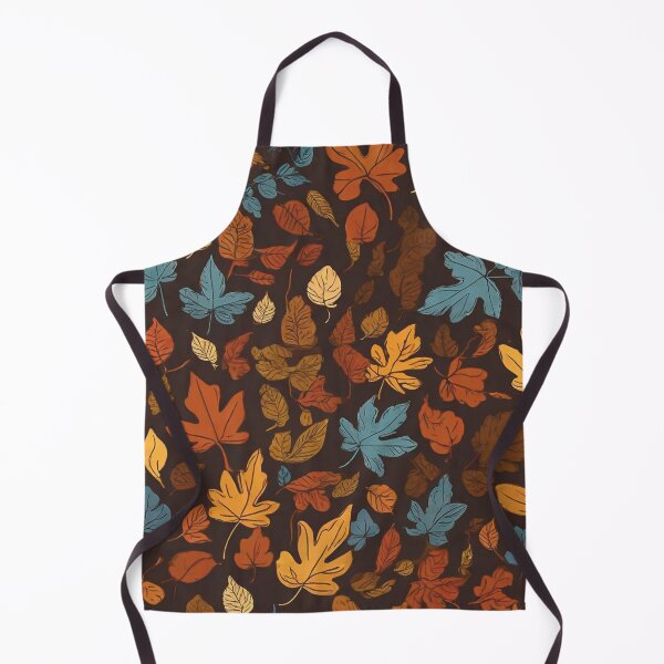 Item preview, Vintage Autumn Leaves - dark background designed and sold by juliewab.