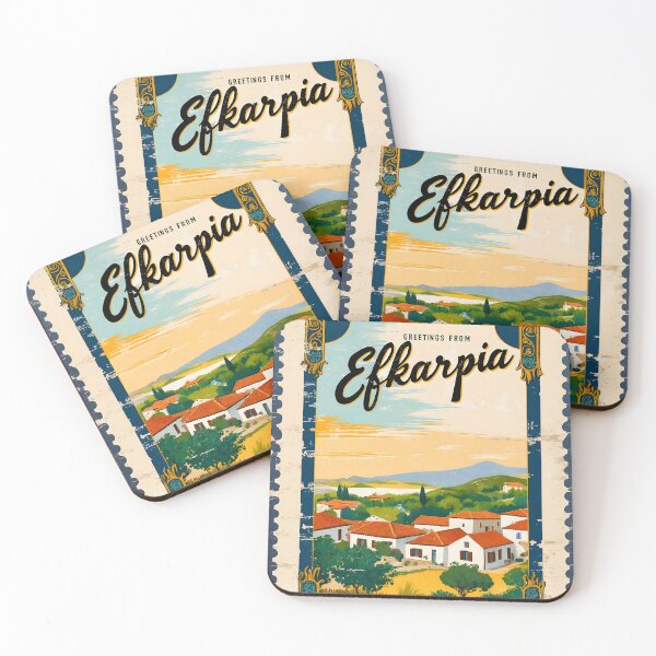 Item preview, Greetings from Efkarpia Central Macedonia Greece Postcard Vintage Retro Travel Vintage designed and sold by TravelPostcardGems.