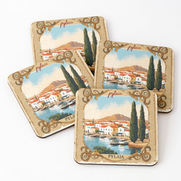 Item preview, Greetings from Pylaia Central Macedonia Greece Postcard Vintage Retro Travel Vintage designed and sold by TravelPostcardGems.