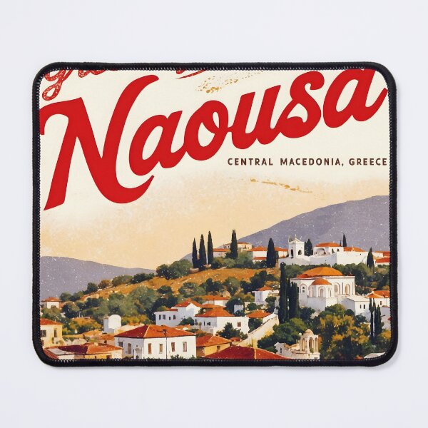Item preview, Naousa Central Macedonia Greece Postcard Vintage Retro Travel Vintage designed and sold by TravelPostcardGems.