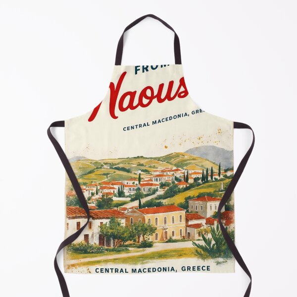 Item preview, Naousa Central Macedonia Greece Postcard Vintage Retro Travel Vintage designed and sold by TravelPostcardGems.