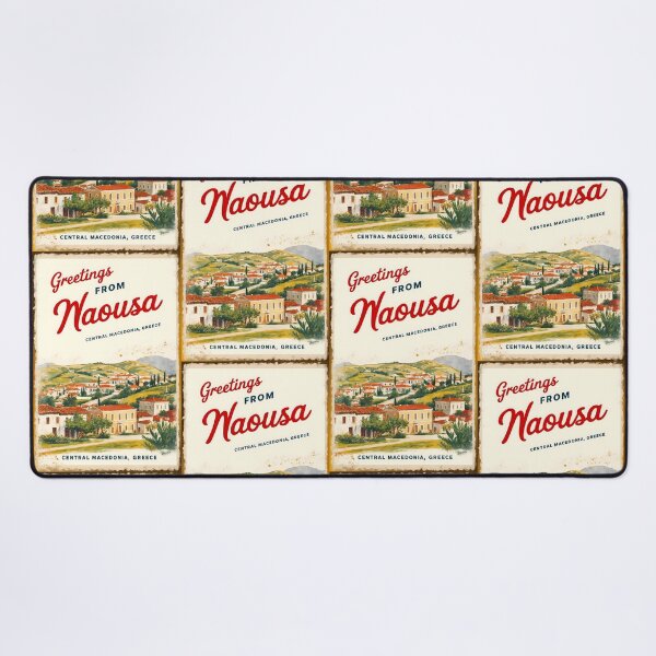 Item preview, Naousa Central Macedonia Greece Postcard Vintage Retro Travel Vintage designed and sold by TravelPostcardGems.
