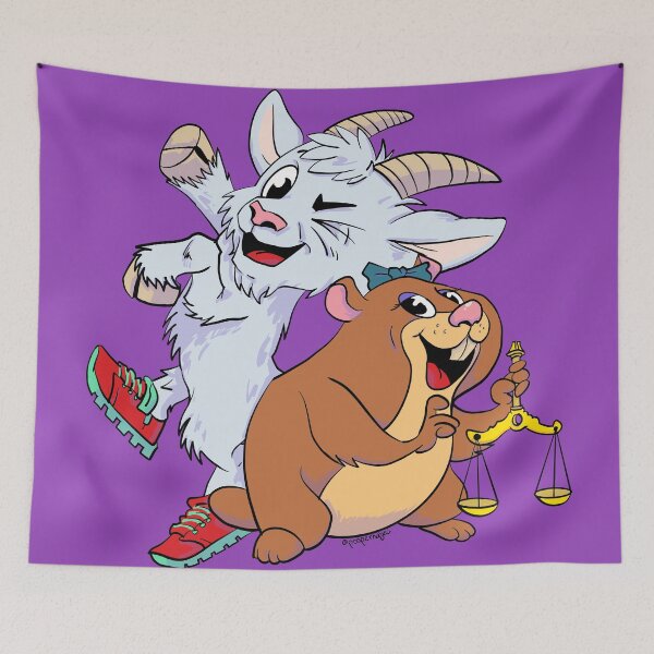 Item preview, Goat and Gopher designed and sold by BreonBliss.
