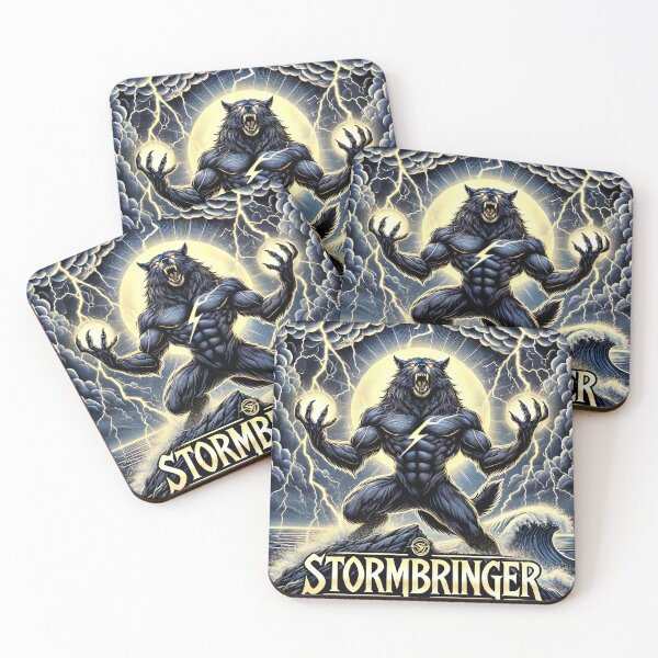 Item preview, Stormbringer Thunderous Werewolf Wielding Lightning Power designed and sold by Pattamo1.