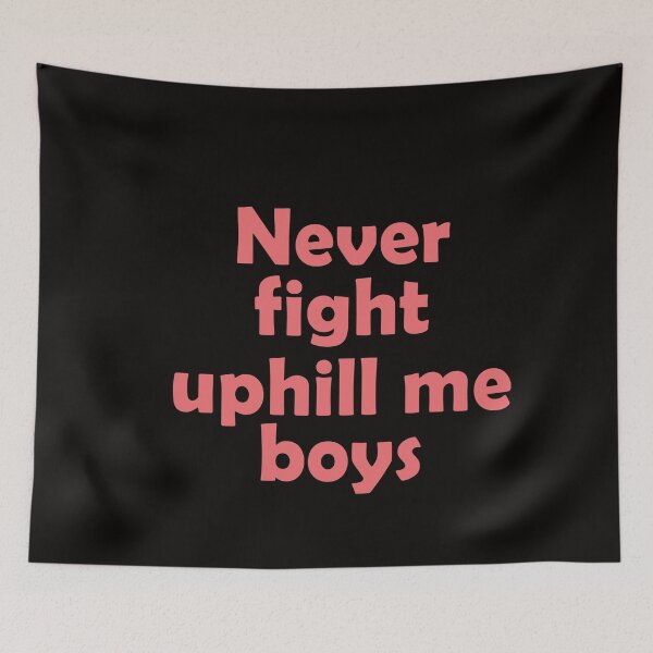 Item preview, Trump Never Fight Uphill Me Boys designed and sold by anaotradnova.