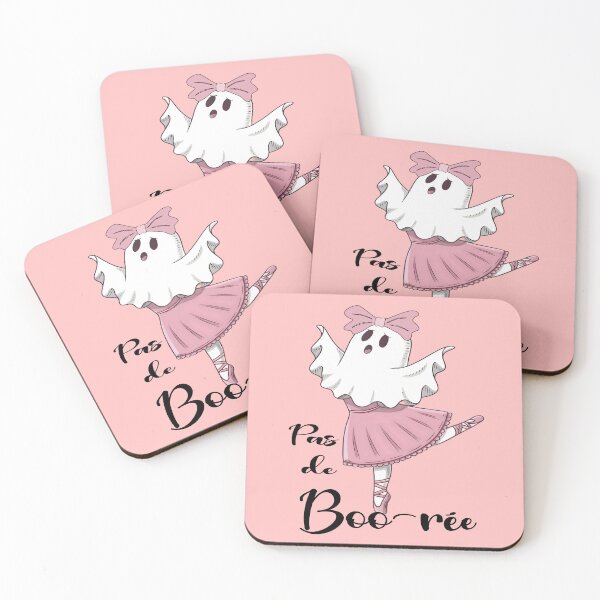 Item preview, GHOST Pas de BOO-rée Ballet Dancer Spooky Halloween  designed and sold by Colorfulman.