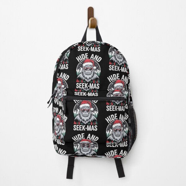 Item preview, Bigfoot Christmas Hide and Seek-mas Santa Hat Humor designed and sold by Hananiah Merch.