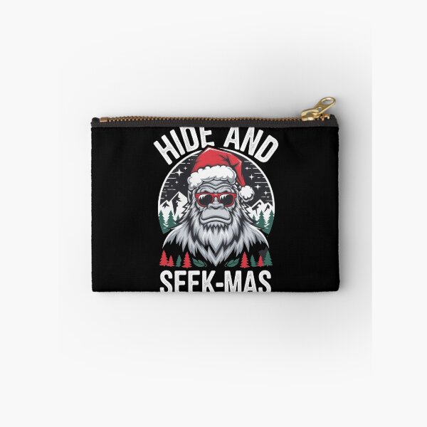 Item preview, Bigfoot Christmas Hide and Seek-mas Santa Hat Humor designed and sold by Hananiah Merch.