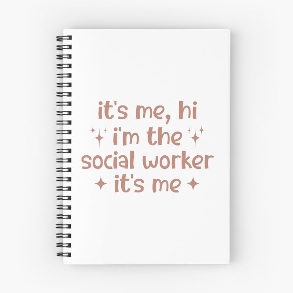 Item preview, It's Me Hi I'm The Social Worker It's Me, Sarcastic designed and sold by faridman.